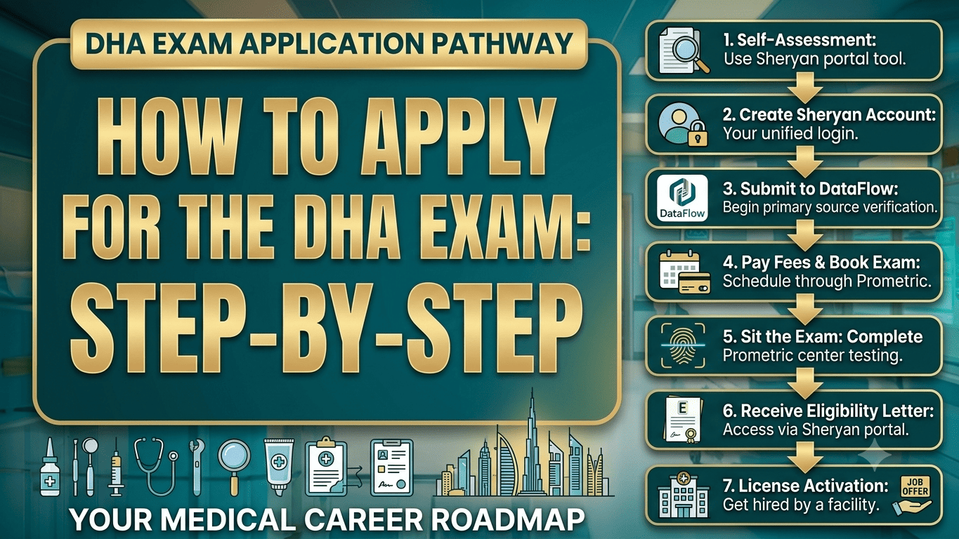 How to Apply for the DHA Exam Step-by-Step