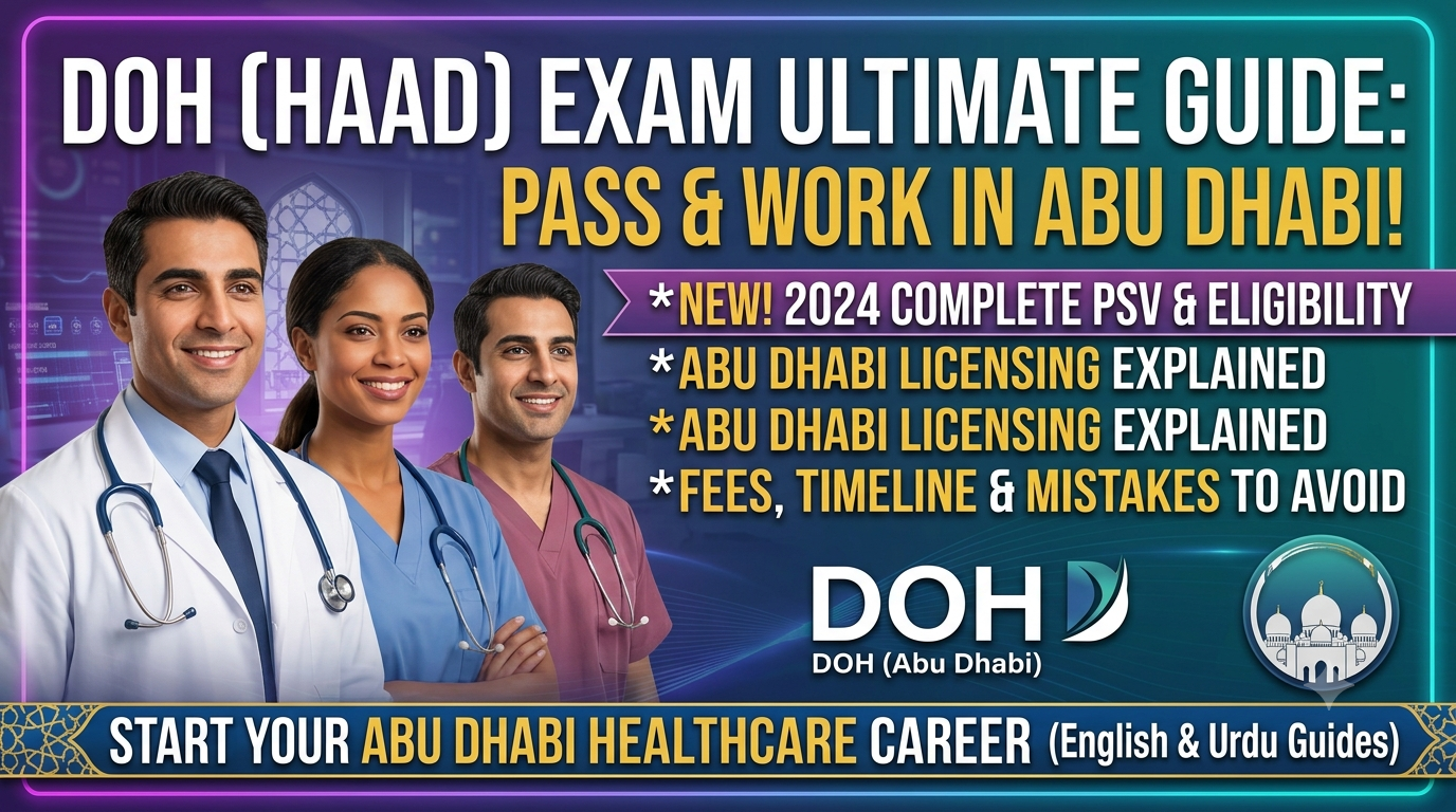 DOH Abu Dhabi Exam (Formerly HAAD): Complete Guide