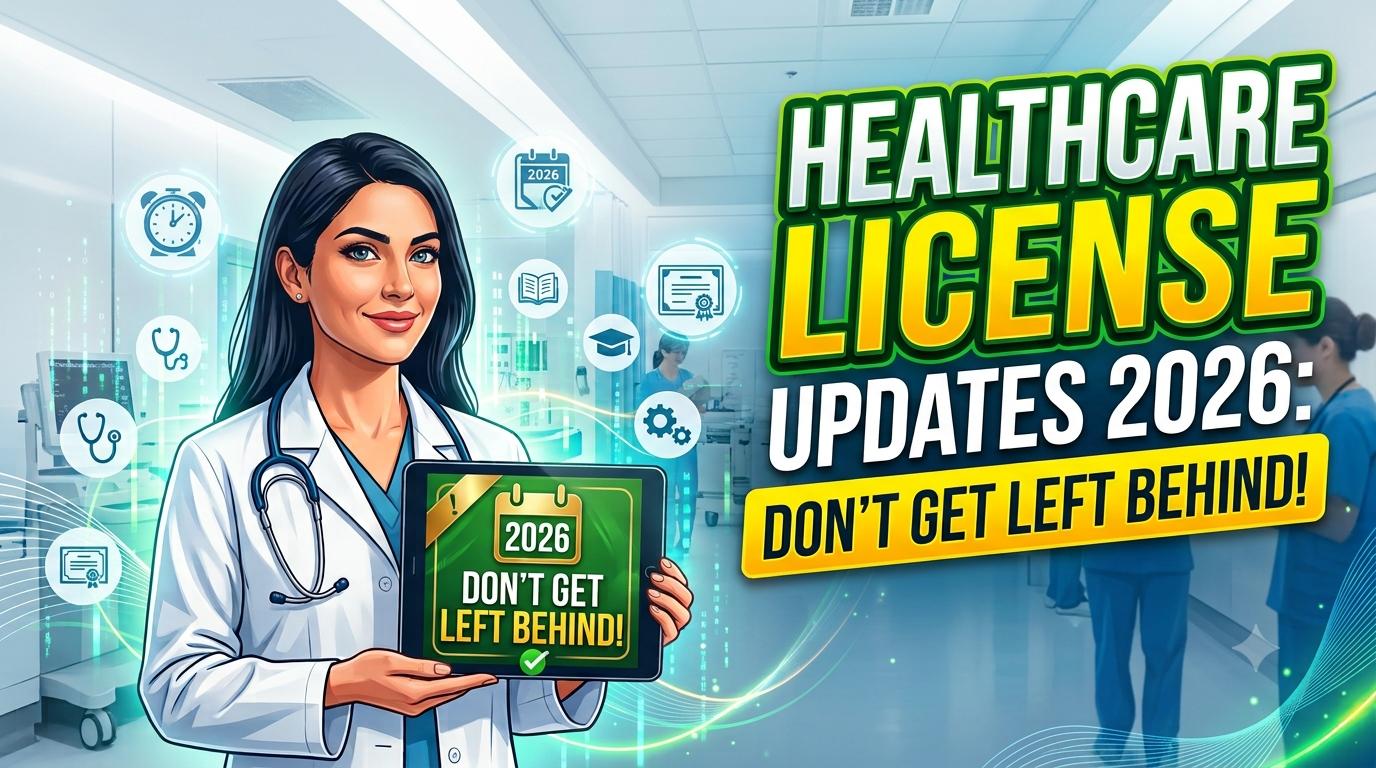 Healthcare License Updates 2026 Don't Get Left Behind