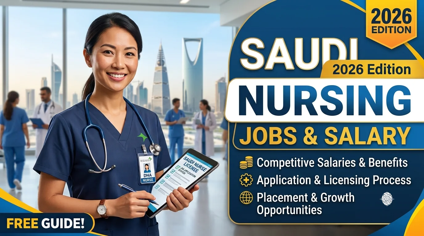Nursing Jobs and Salary in Saudi Arabia: Complete 2026 Guide