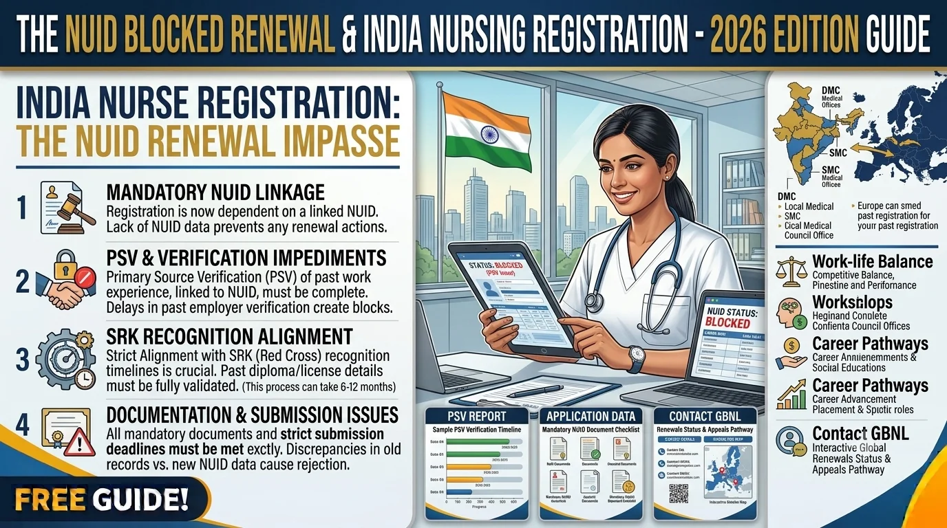 India Nurse Registration Why NUID Now Blocks Renewals