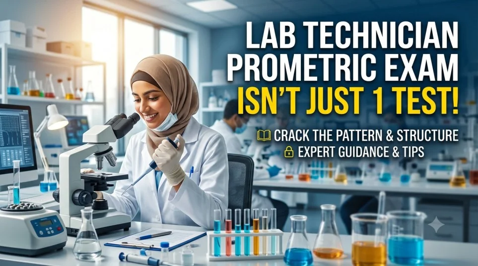 Lab Technician Prometric Exam Isn't Just 1 Test