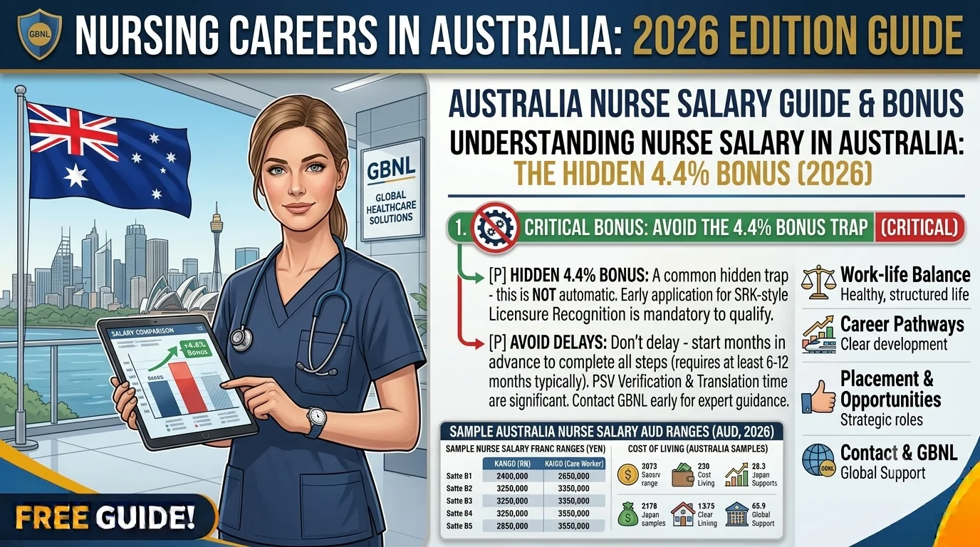 Nurse Salary in Australia The Hidden 4.4% Bonus