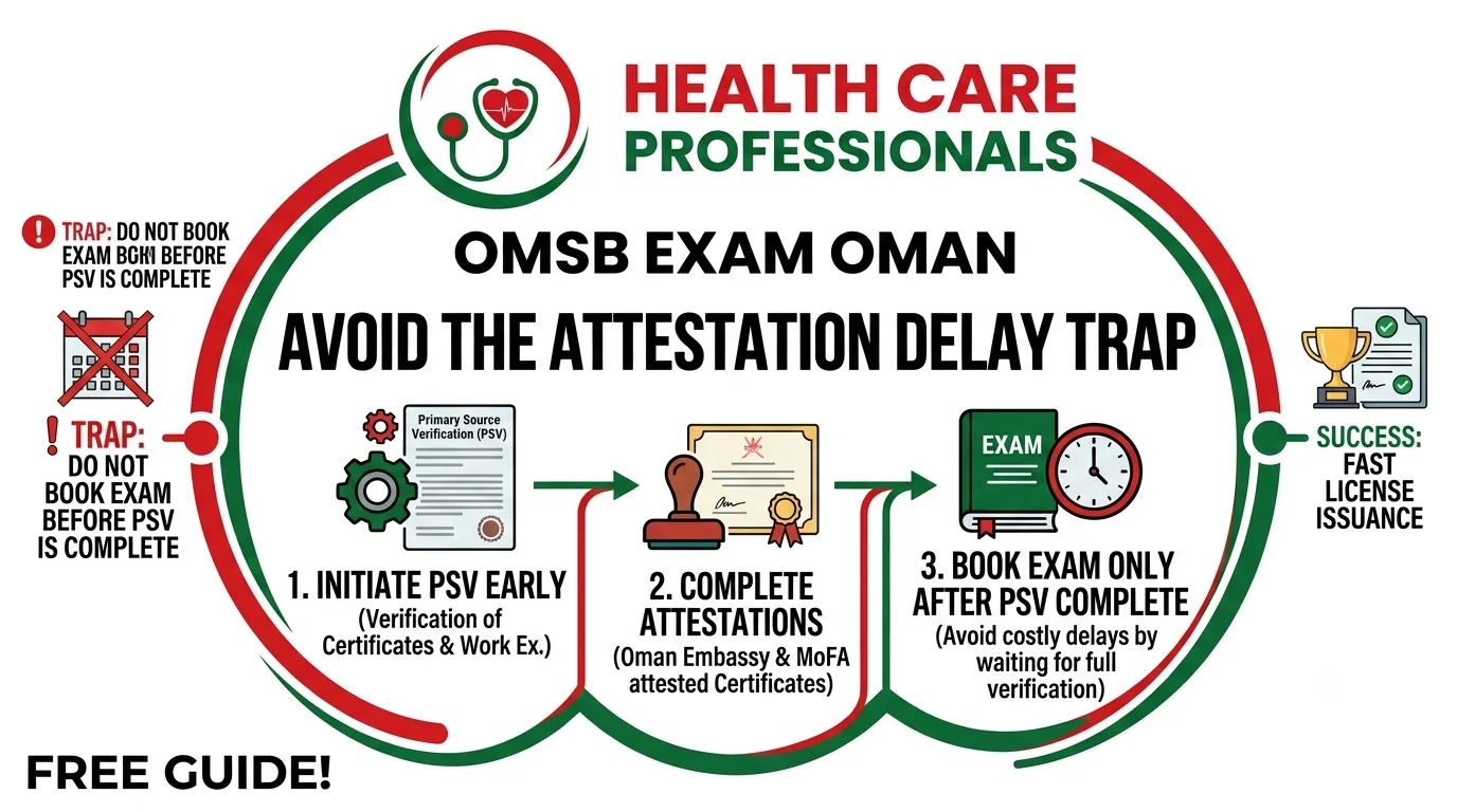 OMSB Exam Oman Avoid the Attestation Delay Trap